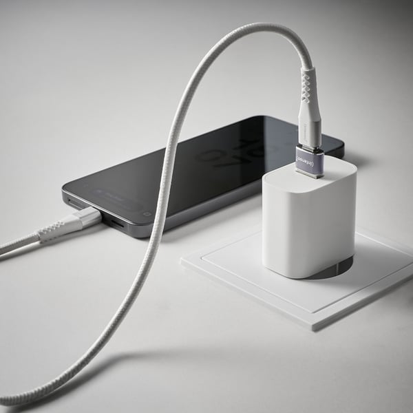 Pikkukuva 3 / 9: Intenso 7600113 kaapelin sukupuolenvaihtaja USB-A USB-C Antrasiitti