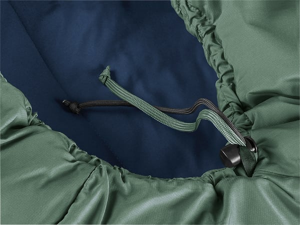 Pikkukuva 4 / 6: Deuter Orbit 0C/32F Aikuinen Muumiopussi Kangas, Polyeetterisulfoni (PES), Repeytymisen kestävä ripstop Vihreä