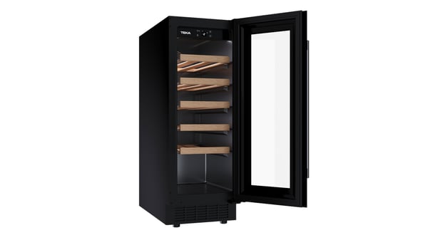 Teka 113610004 vinkyl Termoelektrisk vinkyl Inbyggd Svart 20 flaska/flaskor