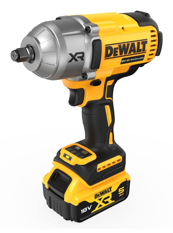 Pikkukuva 5 / 8: DeWALT DCF900P2T-QW akkuväännin 1/2" 1898 Nm Musta, Keltainen 18 V