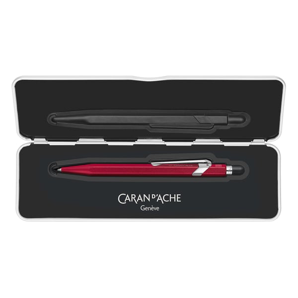 Caran d-Ache 849 COLORMAT-X Blå Fastklämbar, indragbar kulspetspenna 1 styck