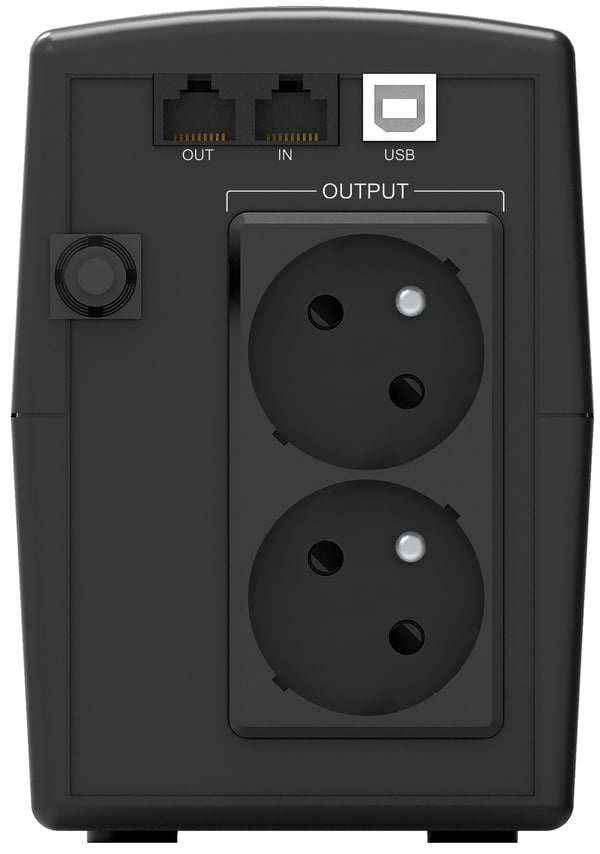 Miniatyrbillede 3 af 3: PowerWalker VI 1000 STL UPS-enhed Interaktivt indgangsstik 1 kVA 600 W 2 AC stikkontakt(er)