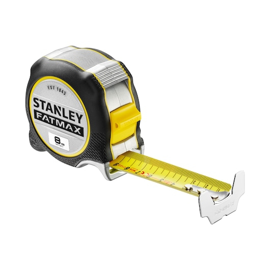 Stanley FMHT38217-0 målebånd 8 m Sort, Gul