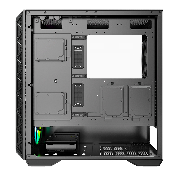 Miniatyrbillede 6 af 7: Montech Air 903 MAX Midi Tower Sort