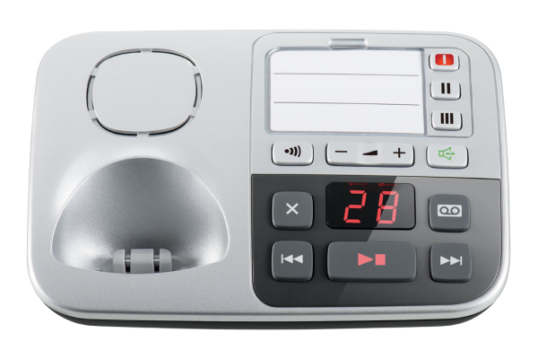 Panasonic KX-TGE520GS telefon DECT telefon Nummervisning Sort, Sølv