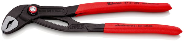Knipex 87 21 250 tänger Polygriptång