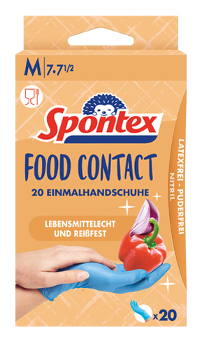 Spontex 12.968.047 Engångshandskar 20 styck