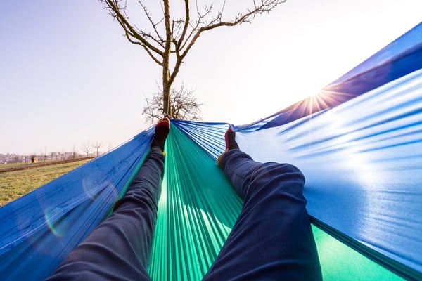 AMAZONAS Adventure Hammock Upphängningsbar hängmatta 1 personer Nylon, Ripstop Blå, Mintfärgad