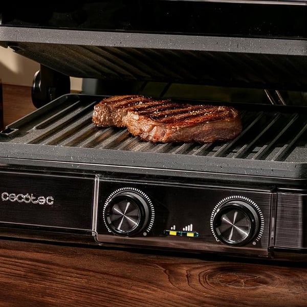 Miniatyrbild 7 av 14: Cecotec Rock’nGrill 2200 Dual kontaktgrill