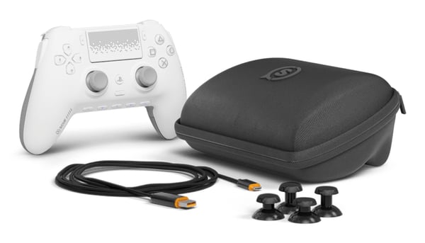 Miniatyrbillede 4 af 6: Corsair Omega Hvid Bluetooth/USB Gamepad Analog/digital PlayStation 5, PC