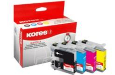 Kores G1525KIT bläckpatroner 4 styck Svart, Cyan, Magenta, Gul Kores G1525KIT bläckpatroner 4 styck Svart, Cyan, Magenta, Gul