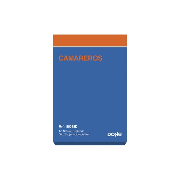 DOHE 50088D dagböcker Blå, Orange 100 ark
