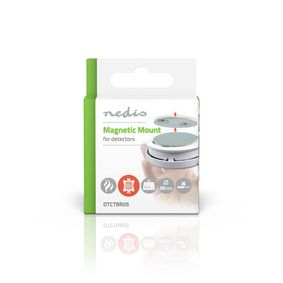 Miniatyrbillede 3 af 6: Nedis DTCTBR05 detektormontering & base dækplade Sølv