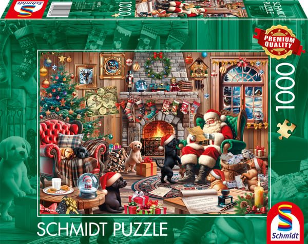 Schmidt Spiele 58872 palapeli Kuviopalapeli 1000 kpl Joulu