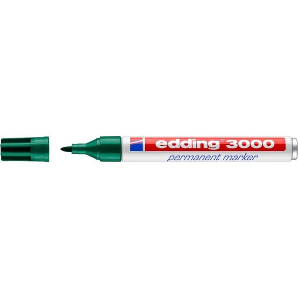 Miniatyrbild 1 av 2: Edding 4-3000004 markeringspennor Rundad spets Grön
