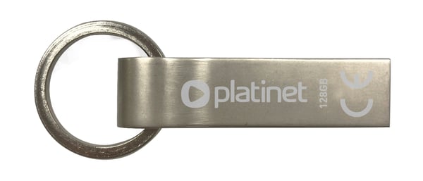 Pikkukuva 1 / 2: PLATINET USB 2.0 K-Depo FLASH-ASEMA 128GB METALLI UDP VEDENPITÄVÄ [45679]