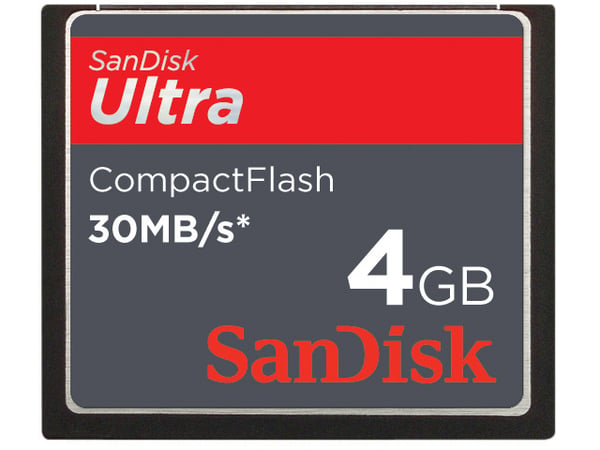 SanDisk SDCFH-004G-U46 muistikortti 4 GB CompactFlash Luokka 4 SanDisk SDCFH-004G-U46 muistikortti 4 GB CompactFlash Luokka 4