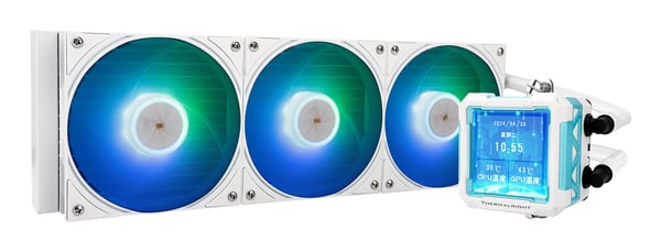 Thermalright Frozen Warframe PRO 360 Processor Alt-i-en væskekøler 12 cm Hvid 1 stk