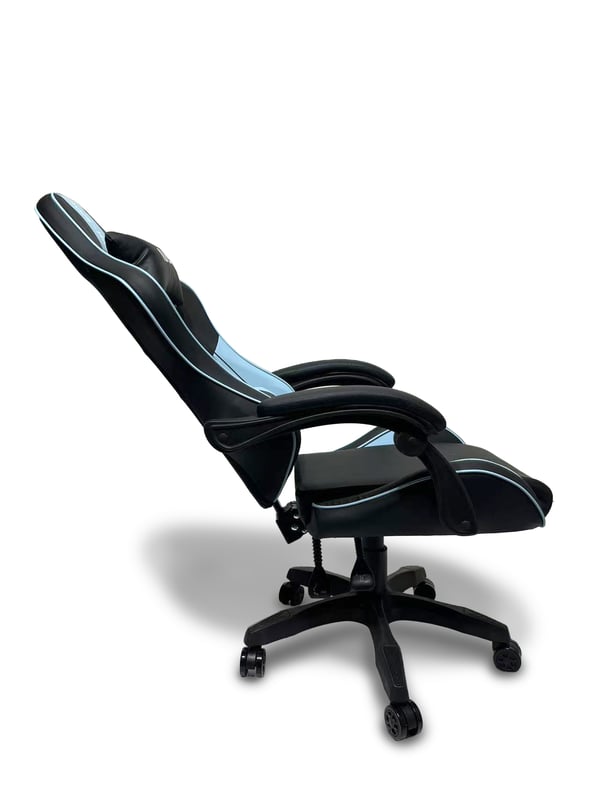 NASA SILLA GAMING ATLANTIS NEGRA Y AZUL