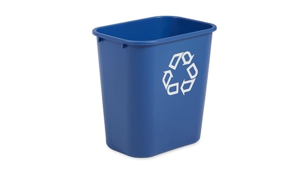 Rubbermaid FG295673BLUE affaldskurv Rektangulær Blå