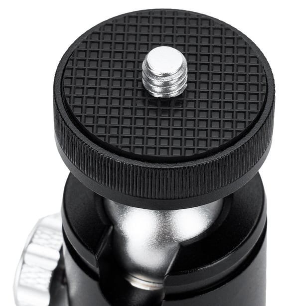 JJC BH-CM1 stativhoved Sort Aluminium 1/4" Kugle (form)