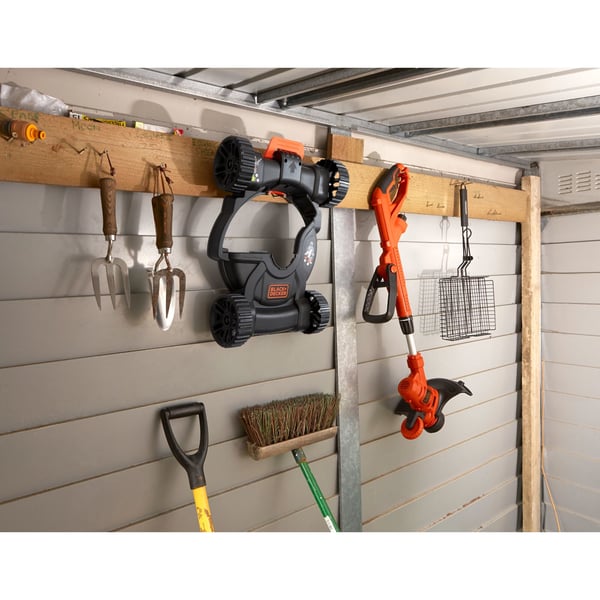 Miniatyrbillede 8 af 11: Black & Decker BESTA530CM-QS børsteskærer & strengtrimmerer 550 W Elektrisk AC Sort, Orange