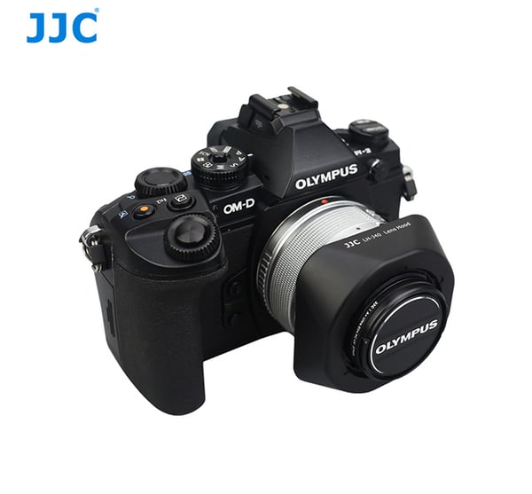 JJC LH-J40 Black Rund Sort
