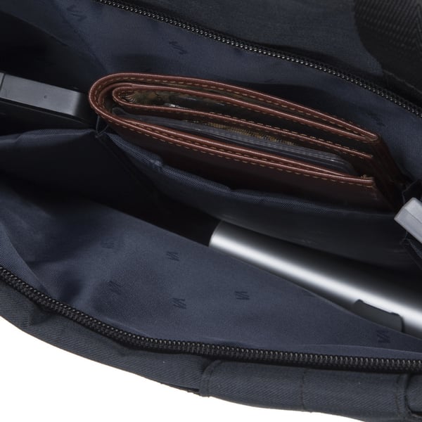 Pikkukuva 12 / 12: Rivacase Biscayne 39,6 cm (15.6") Lähettilaukku Musta