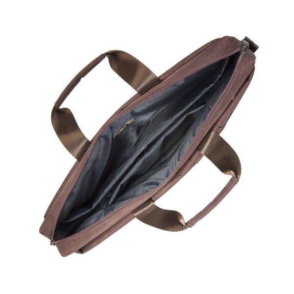 Rivacase 8335 BROWN taske og etui til laptop 39,6 cm (15.6") Mappe Brun