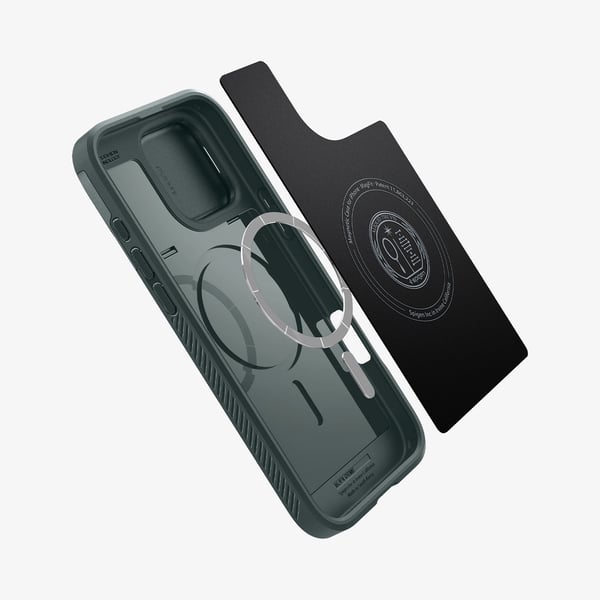 Miniatyrbillede 6 af 10: Spigen Optik Armor (MagFit) mobiltelefon etui 16 cm (6.3") Cover Grøn