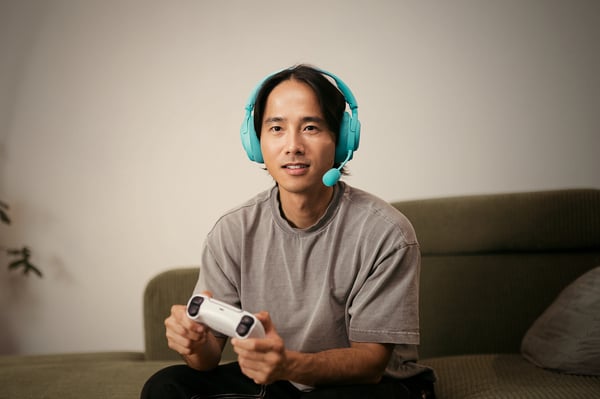Miniatyrbillede 10 af 22: Steelseries Arctis Nova 3P Headset Trådløs Musik/hverdag Bluetooth Turkisfarve