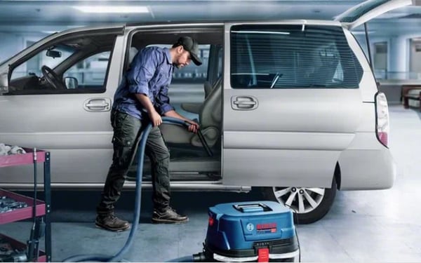 Bosch GAS 12-25 PL 21 l Trummdammsugare Torr&våt 1250 W Dammpåse