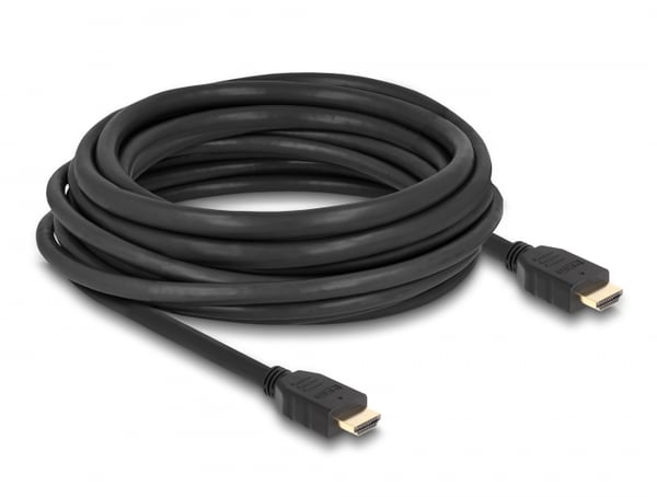 DeLOCK 82006 HDMI-kaapeli 10 m HDMI-tyyppi A (vakio) Musta
