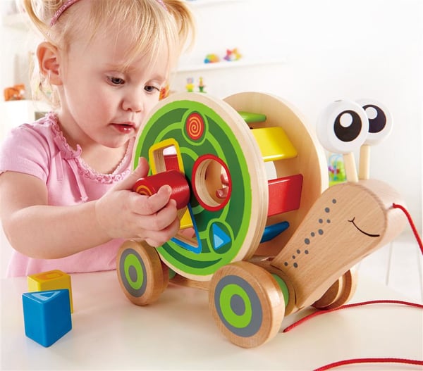 Miniatyrbild 4 av 5: Hape E0349 drag leksaker