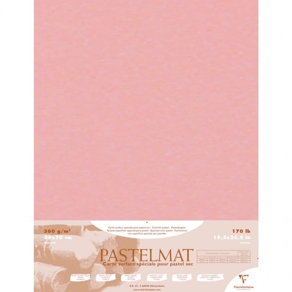 Clairefontaine PastelMat Konstpapper 5 ark