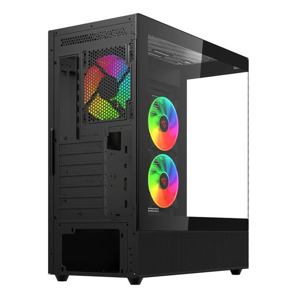 Savio SIGMA X1 tietokonekotelo Midi Tower Musta
