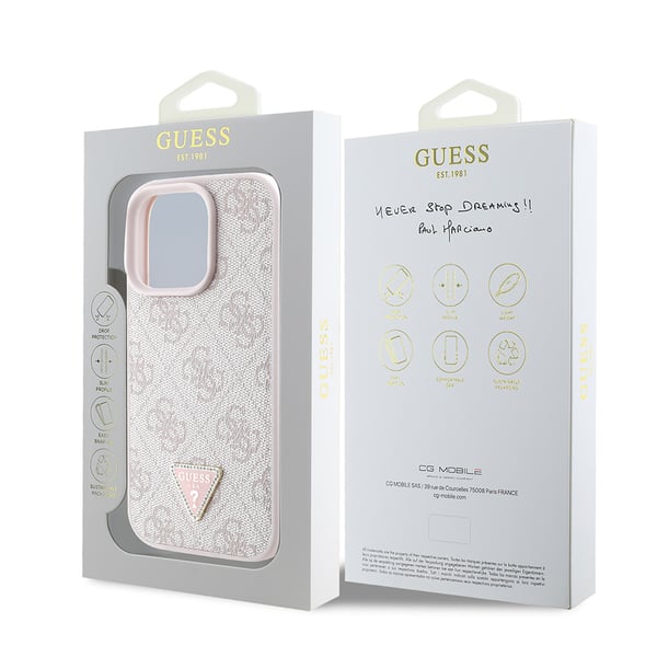 GUESS 3666339327507 mobiltelefonfodral 16 cm (6.3") Mobilskal Rosa