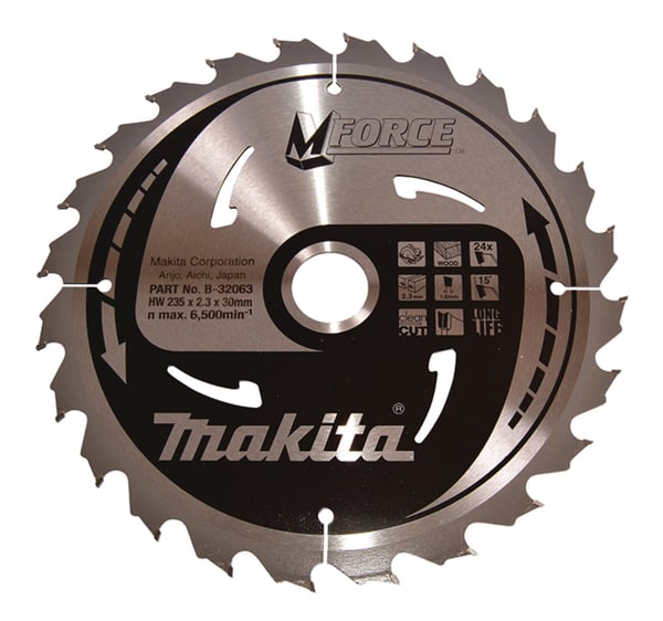 Makita B-32063 pyörösahanterä 23,5 cm 1 kpl