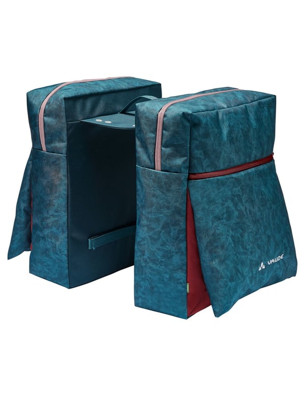 VAUDE TwinZipper Ramme Cykeltaske 48 L Polyester, Polyurethan Blå