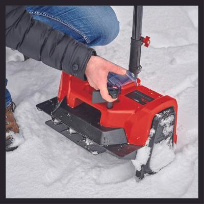 Einhell GE-ST 36/40 Li E-Solo snöslunga Svart, Röd