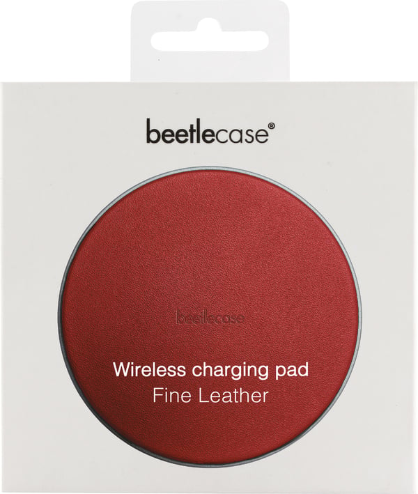 Miniatyrbillede 4 af 4: BeetleCase ECWC1R oplader til mobil enhed Rød