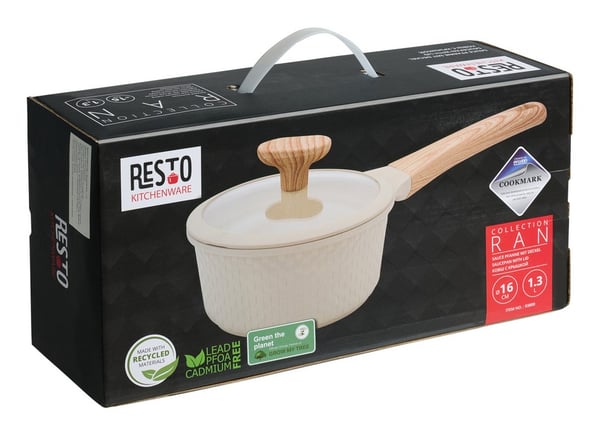 Resto Kitchenware 93800 kasari 1,3 L Pyöreä Beige