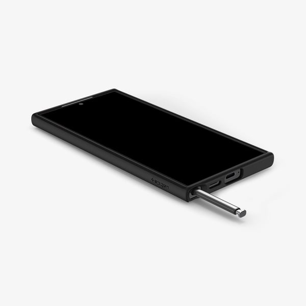 Spigen Ultra Hybrid mobiltelefonfodral 17,3 cm (6.8") Mobilskal Svart, Transparent