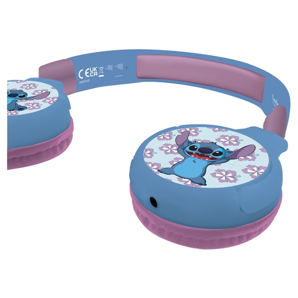 Lexibook HPBT010D kuulokkeet ja kuulokemikrofoni Langallinen & langaton Pääpanta Puhelut/Musiikki USB Type-C Bluetooth Sininen, Vaaleansininen, Vaaleanpunainen