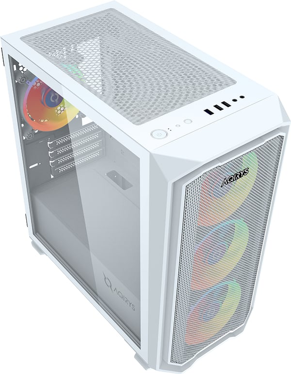 Aqirys WEZEN Midi Tower Valkoinen