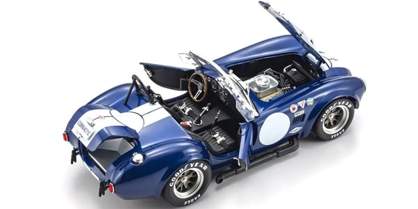 Kyosho Shelby Cobra 427S/C Klassisk bilmodel Formonterede 1:18