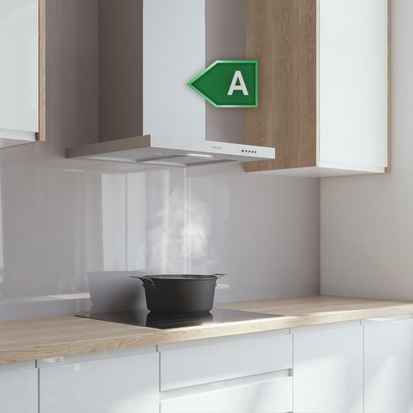 Cecotec Bolero Flux TM 603500 Inox A Väggmonterad Rostfritt stål 350 m³/h