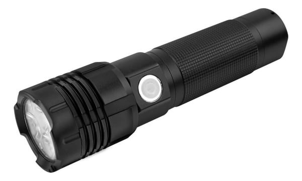 Ansmann Pro 3000R Musta Käsikokoinen taskulamppu LED