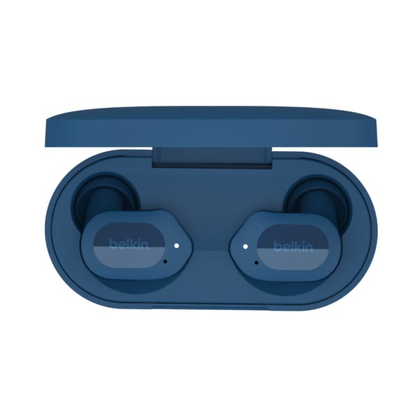 Belkin SOUNDFORM Play Headset True Wireless Stereo (TWS) I öra Bluetooth Blå