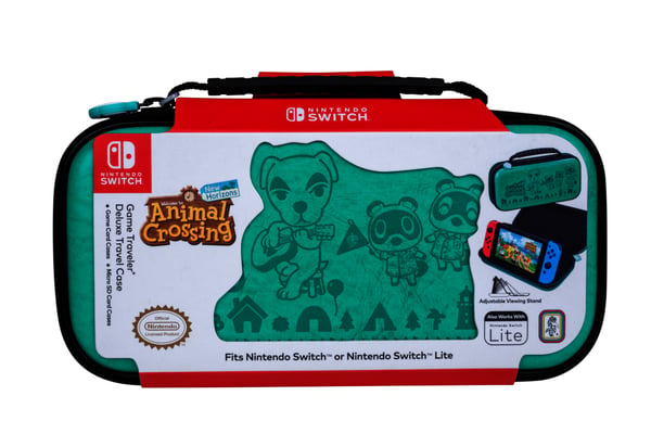 Miniatyrbillede 2 af 5: Bigben Interactive NNS36AC transportabel spillekonsol etui Hårdt etui Nintendo Sort, Grøn